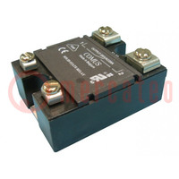 Relay: solid state; Ucntrl: 90÷280VAC; 25A; 24÷280VAC; -20÷80°C