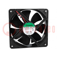 Lüfter: DC; axial; 12VDC; 120x120x38mm; 234,4m3/h; 48dBA; L: 310mm