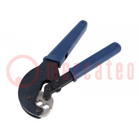 Tool: for crimping; F connectors; RG59,RG6,RG62