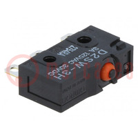 Microswitch SNAP ACTION; 3A/125VAC; 3A/30VDC; without lever