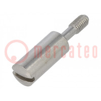 Keying screw; Application: square connectors inserts fixing
