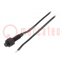 Reed switch; Range: 8.4mm; Pswitch: 10W; Ø8x38.1mm; 0.5A; max.200V