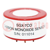 Sensor: gas; carbon monoxide (CO); Range: 0÷1000ppm