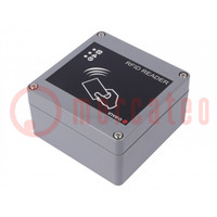 RFID reader; 10÷24V; HID,HID iClass; Ethernet,RS485; Range: 80mm