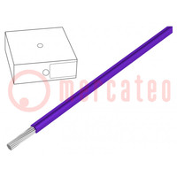 Leitungen; ÖLFLEX® WIRE MS 2.1; Line; Cu; 0,5mm2; PVC; violett
