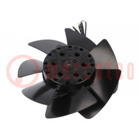 Ventilator: AC; axiaal; 230VAC; Ø138x56,9mm; 340m3/h; kogel; IP20
