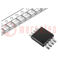 IC: voltage regulator; LDO,fixed; 0.15÷0.3A; MSOP8; SMD; tube; Ch: 2