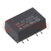 Converter: DC/DC; 0.5W; Uin: 4.75÷5.25V; Uout: 5VDC; Iout: 100mA