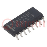 IC: interfejs; transceiver; RS422,RS423,RS485; 10Mbps; SO16