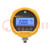 Meter: calibrator; Pressure measur.resol: 0.1mbar; -0.97÷2bar