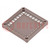 Socket: integrated circuits; PLCC88; phosphor bronze; tinned; 1A