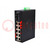 Switch Ethernet; unmanaged; Number of ports: 12; 12÷48VDC; RJ45