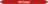Mini-Rohrmarkierer - HD Dampf, Rot, 0.8 x 10 cm, Polyesterfolie, Selbstklebend