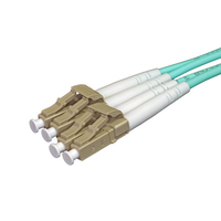 Cablenet 6m OM3 50/125 LC-LC Duplex Aqua LSOH Fibre Patch Lead