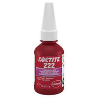 Loctite 222 niedrigfeste Schraubensicherung für kleine Schrauben, Inhalt: 12x10