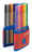 Premium-Filzstift STABILO® Pen 68 ColorParade, rot/blau mit 20 Stiften