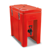 Artikel-Nr.: QC100007 ISO-Getränkebehälter QC 10, 10 Liter, Rot