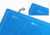 Schneidematte DIN A1 Dahle 10693, Kunststoff, 900 x 600 mm, 3 mm, blau/blau