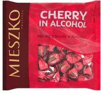 Praliny Mieszko Klejnoty Cherry in alcohol, czekoladowy z wiśnią w alkoholu, 1kg