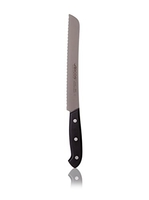 ARCOS CUCHILLO PARA PAN 8 PULGADAS CON HOJA SERRADA ACERO INOXIDABLE NITRUM Y 200 MM, CUCHILLO COCINA, MANGO ERGONÓMICO POLIOXIM