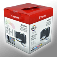 4 Canon Tinten 9218B005 PGI-1500 BK C M Y 4-farbig