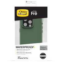 OtterBox Cover per iPhone 14 Pro Fre per MagSafe, resistente a acqua (IP68), shock, cover sottile con protezione schermo integrata, 5x vs le norme anti caduta MIL-STD 810G, Daun...
