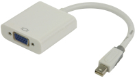 Bandridge 0.2m Mini DisplayPort - VGA m/f 0,2 m Weiß