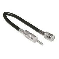 Hama Antenna Adapter Plug DIN - Socket ISO jelkábel Fekete