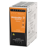 Weidmüller PRO MAX3 power supply unit 240 W Zwart, Oranje, Zilver