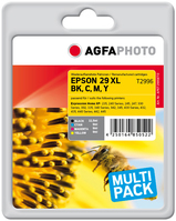 AgfaPhoto APET299SETD inktcartridge Compatibel Zwart, Cyaan, Magenta, Geel