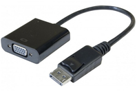 CUC Exertis Connect 127397 video cable adapter 0.095 m VGA (D-Sub) DisplayPort Black