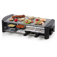 Domo DO9186G raclette grill 8 person(s) 1300 W Black