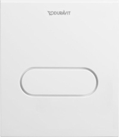 Duravit WD5004011000 Ersatzteil für Toilettenspülung Flush button Weiß Acrylnitril-Butadien-Styrol (ABS)