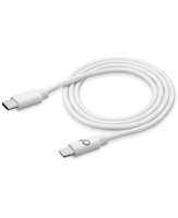 Cellularline USBDATAC2LMFI1MW Lightning-kabel 1,2 m Wit