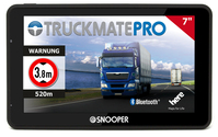 Snooper PRO S6900 LKW navigateur Fixé 17,8 cm (7") LCD Écran tactile 322 g Noir