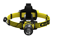 Ledlenser EXH8R Schwarz, Gelb Stirnband-Taschenlampe