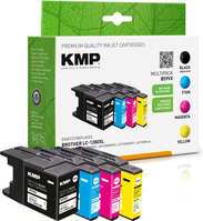 KMP B59VX inktcartridge 4 stuk(s) Compatibel Hoog (XL) rendement Zwart, Cyaan, Magenta, Geel