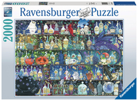 Ravensburger Puzzle 2000 p - L'étagère à potions / Zoe Sandler