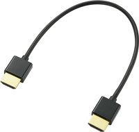 SpeaKa Professional SP-9076308 HDMI-Kabel 0,2 m HDMI Typ A (Standard) Schwarz