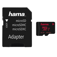 Hama 00213115 mémoire flash 64 Go MicroSDXC UHS-I Classe 3