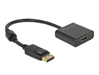 DeLOCK 63585 video kabel adapter 0,2 m DisplayPort HDMI Zwart