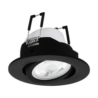EGLO Saliceto-Z Talajba süllyeszthető spotlámpa Fekete, Fehér LED 5 W F