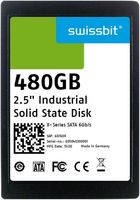 SwissBit SFSA480GQ2AK2TO-I-8C-236-STD unidad de estado sólido 2.5" 480 GB Serial ATA III 3D TLC