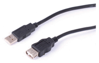 Uniformatic 10456 câble USB 0,5 m USB 2.0 USB A Noir