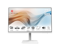 MSI Modern MD272QPW computer monitor 68,6 cm (27") 2560 x 1440 Pixels WQXGA LCD Wit