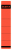 Leitz 16430025 etiqueta autoadhesiva Rectángulo Rojo 10 pieza(s)