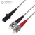connektgear 1m Duplex Fibre Optic Multi-Mode Cable OM1 62.5/125 Micron MT to ST Grey 10-14 working days non cancellable non returnable
