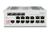 Digitus 8 Port Gigabit Ethernet Netzwerk PoE Switch, Industrial, L2 managed, 4 SFP Uplink