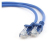 Gembird Patch Cord Cat.5e 0.25m netwerkkabel Blauw 0,25 m Cat5e U/UTP (UTP)