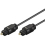 Goobay AVK 216-100 1.0m cable de fibra optica 1 m TOSLINK Negro